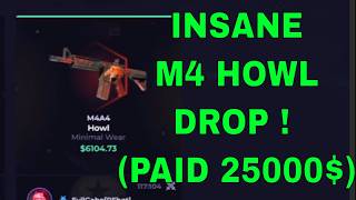 INSANE M4 HOWL DROP ! PAID 25000$ (SC)