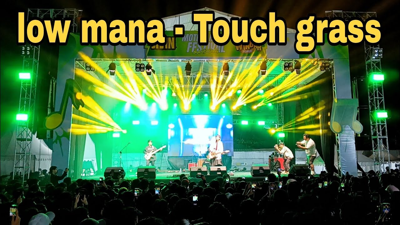 low mana - Touch grass | Live at Motion Hikari Festival (Kiara Artha ...