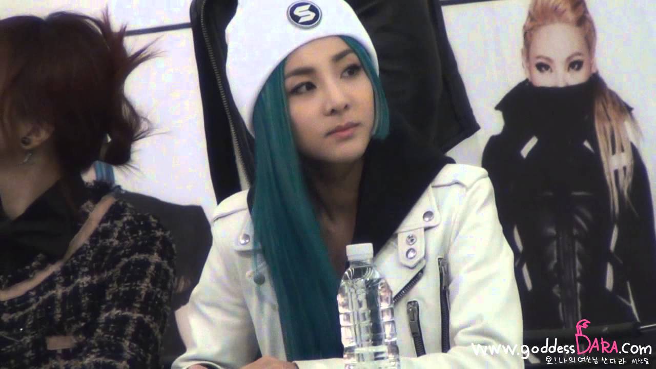 [직캠] 140315 Times Square FanSign - 입장 토크 퇴근 (DARA ver)