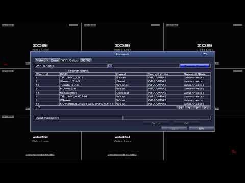 DVR WIFI Setting