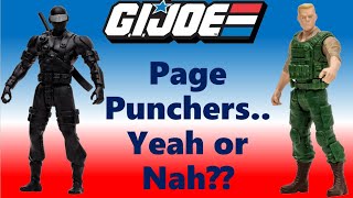 Macfarlane Toys GIJOE Page Punchers Duke and Snake Eyes Review