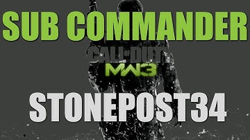 Modern Warfare 3: Sub Commander (Game 12 - Domination Dome)