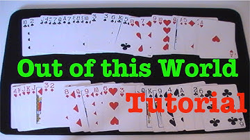 Out of this World Card Trick Tutorial