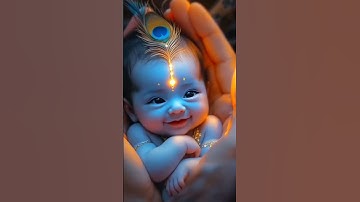Little Krishna Ji Short Video 🥰 Bolo Radhe Krishna... Krishna Radhe ❤️ #shorts #littlekrishna #short