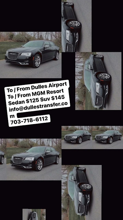 Dulles limo service #carservice #airporttransfer #limo #airportshuttle #airport #transportation