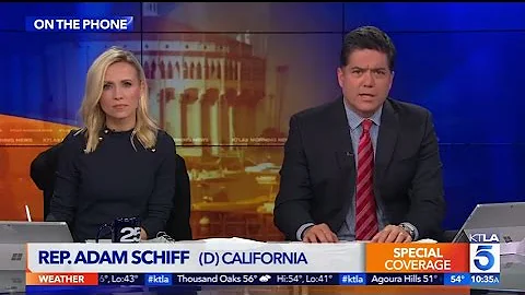 Rep. Schiff Discusses Inauguration of President Trump on KTLA