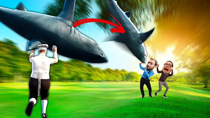 THROWING SHARKS TO ASSERT MY DOMINANCE | Bad Guy at School