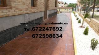 Hormigon Impreso Talavera De La Reina como se hace