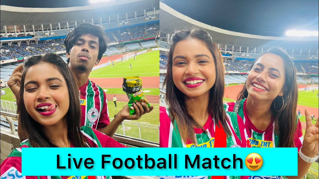 Kolkata Me 1st Time Live Football Match Dekha 😍 Mohun Bagan Mukul