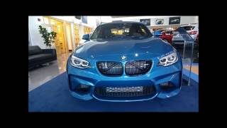 2016 BMW M2
one of the sales people i know at Bramen BMW of Palm beach called me and let me know there would be an M2 on the property around 11AM the next morning. i didnt like this color in all the photos and videos ive seen but it looks totally different in person. i can understand why it is such a pretty color for this car. sorry i could do a more in depth video, the owner was already there and checking out the car. 2016 BMW M2