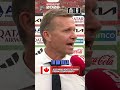 Jesse Marsch reacts after Canada advances to the Men's FIFA World Cup knockout stage