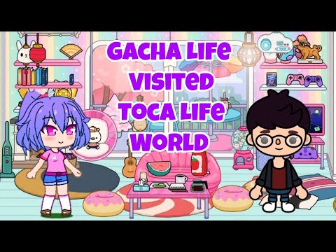 Gacha Club visita Toca Life World 