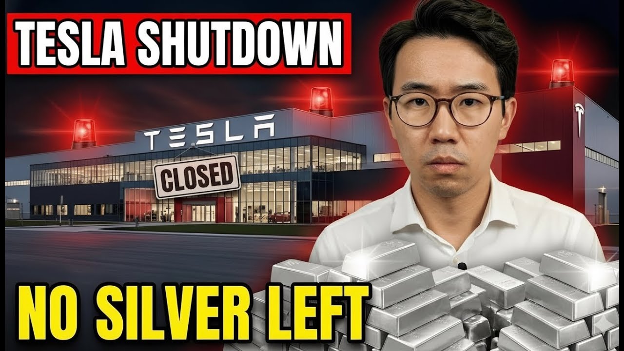 Tesla HALTS Production and 3 Other EV Giants Follow in a $118 SILVER Explosion?