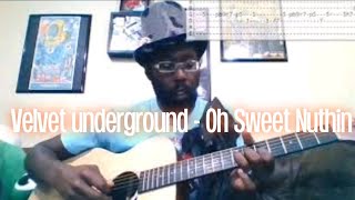 Velvet underground - Oh Sweet Nuthin Guitar Lesson (Phish Halloween)