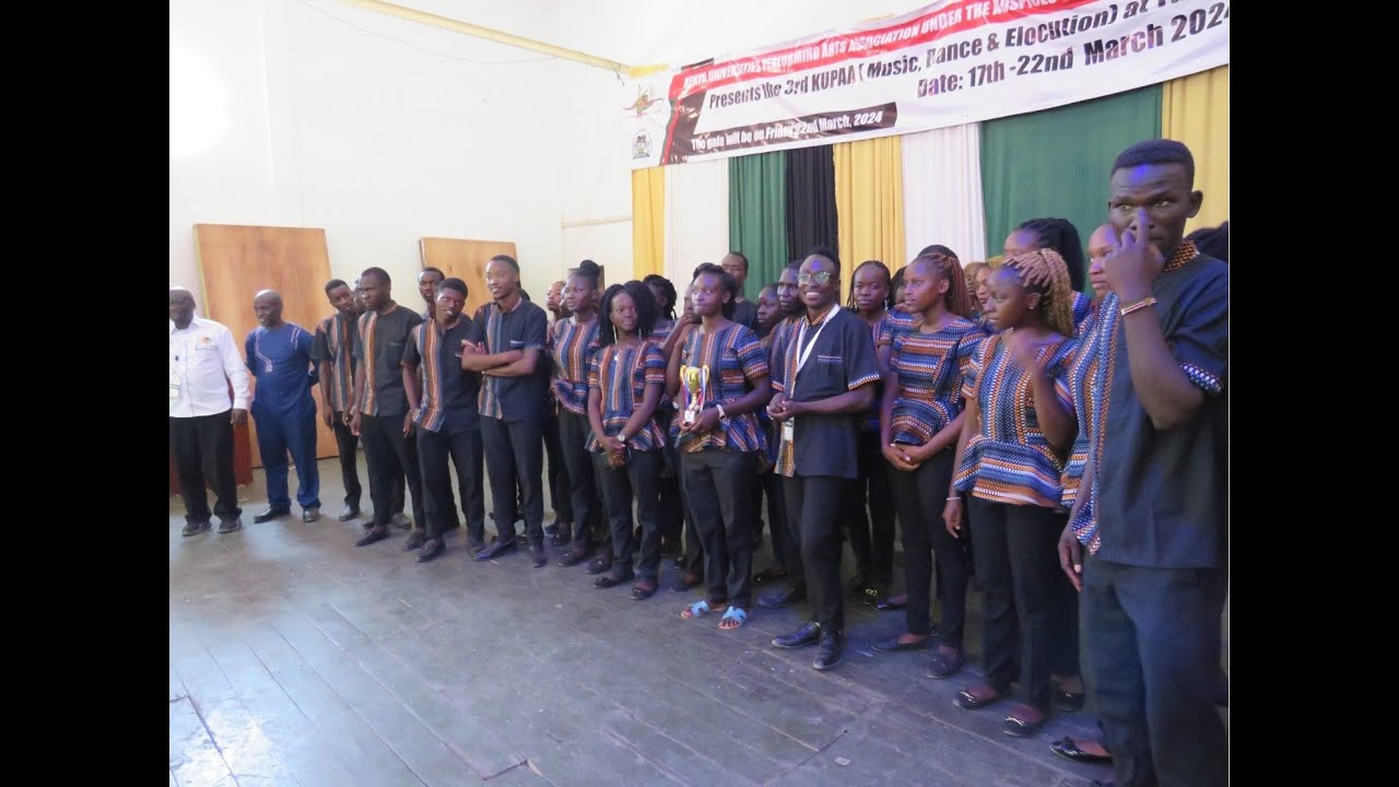 Kisii University Choir performing Mercy by Masewani boys band