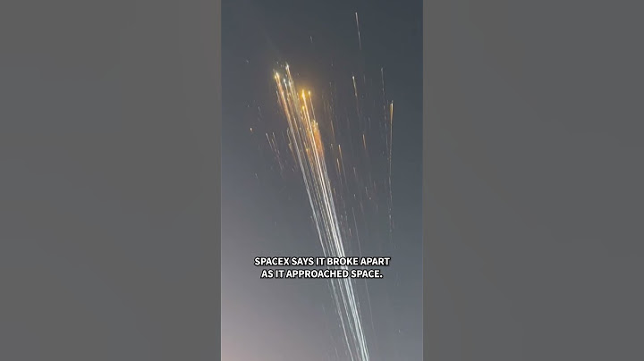 SpaceX’s Starship breaks up after launch