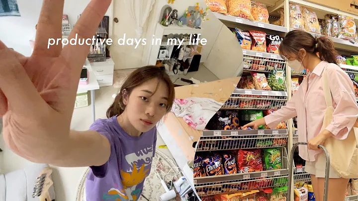 let's get productive!  creating a routine, trying ...