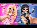 Барби vs Уэнздэй: жилищный вопрос! 30 идей для кукол ЛОЛ