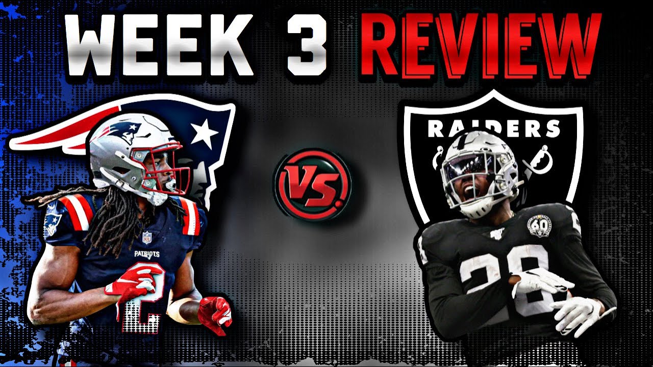 Las Vegas Raiders vs New England Patriots Week 3 Preview (Ft. Spotlight