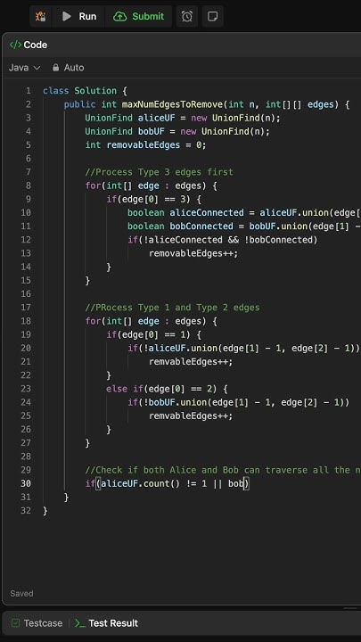 LeetCode Daily: Remove Max Number of Edges to Keep Graph Fully ...