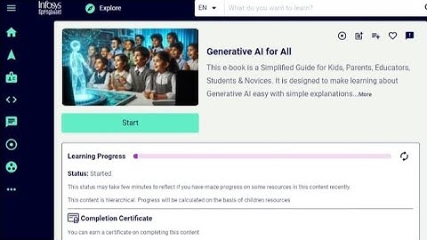 Generative AI For All || Infosys Springboard Assessment Solution|| AI For All ||