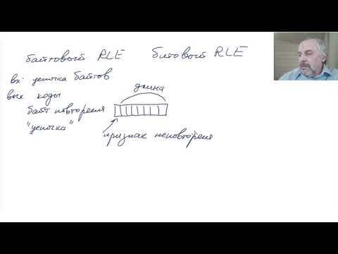 2 курс, лекция 20, Сжатие данных, RLE, метод Хаффмена.