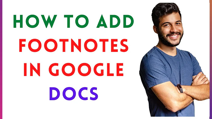Google Docs -Footnotes In Google Docs|How To Add Footnotes In Google Docs