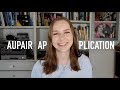 My AIFS Aupair Application Video | Cara Noé