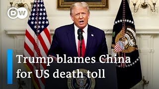 Trump lays blame on China as the US records more than 200.000 COVID deaths | DW News