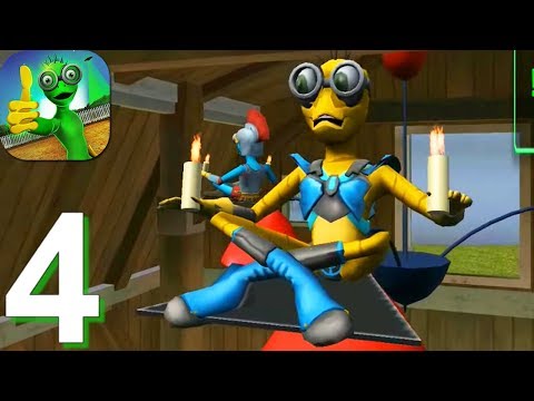 Grandpa Alien Escape Game - Gameplay Walkthrough Part 4 Boss Fight (Android, iOS Game)