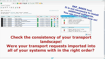 SAP: Import Tracking Function of STMS (Relatively Unknown Useful Tool)