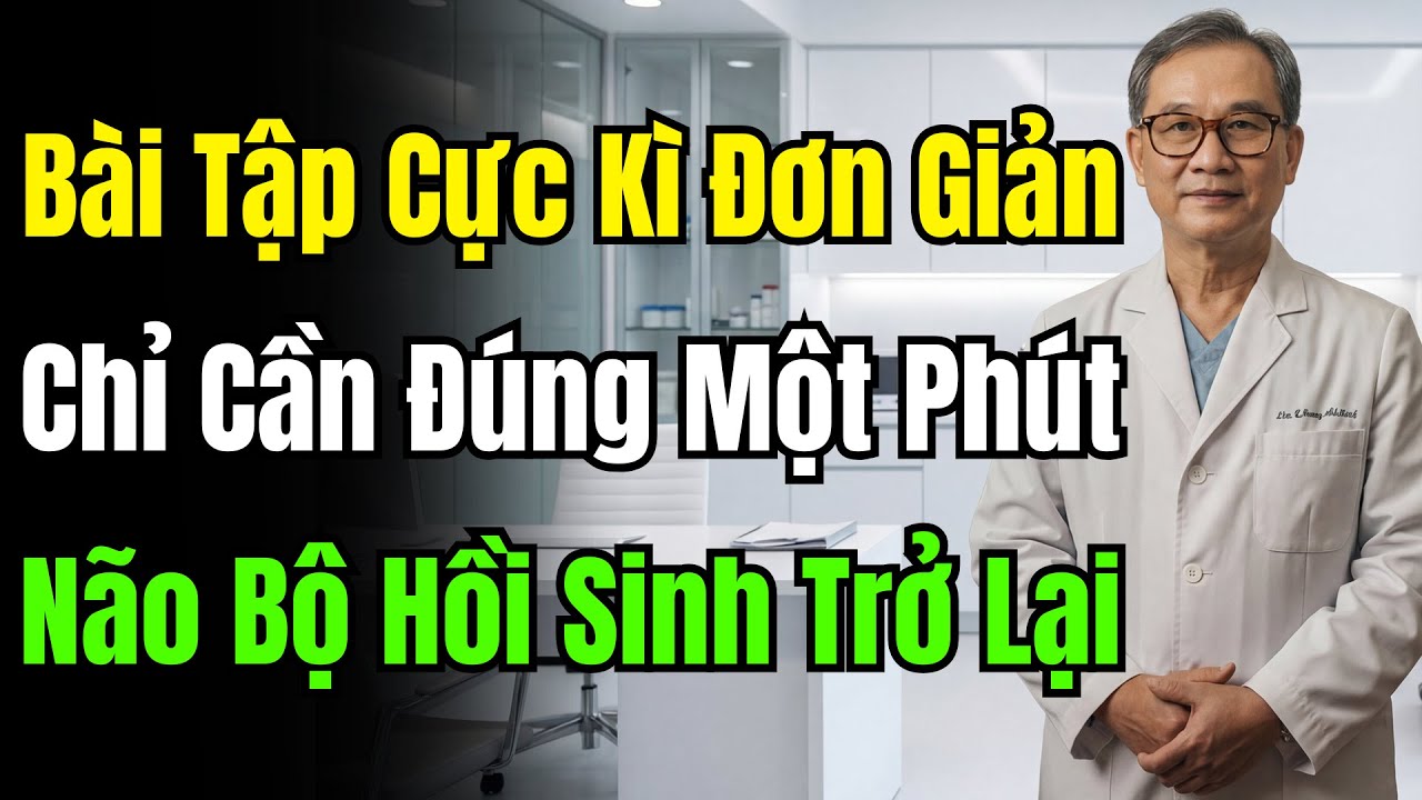 Não Trẻ Lại 20 Tuổi Nhờ 1 Phút Tập Bài Này Mỗi Ngày: Thói Quen Vàng Cho Người Sau Tuổi 60