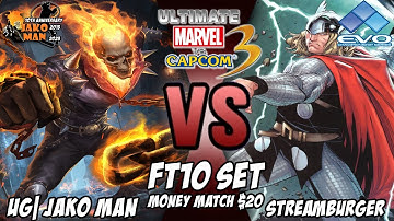 EVO 2023: UMVC3 FT10 Set Money Match ($20) - UG| Jako Man VS StreamBurger