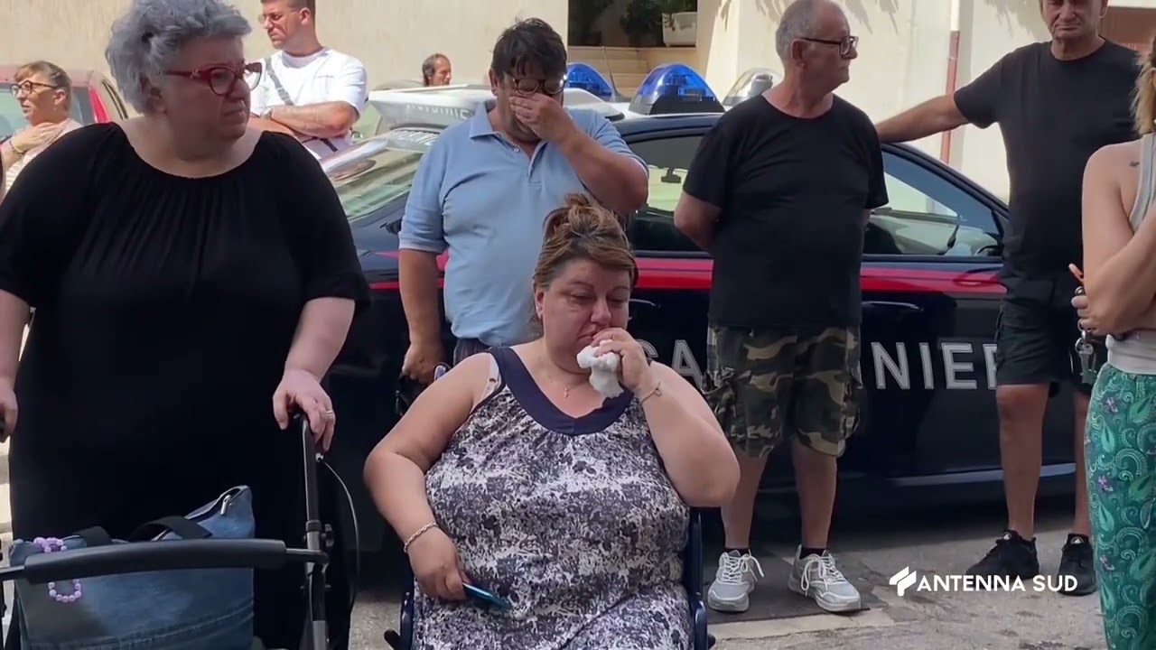 12 LUGLIO 2024   FASANO BR   ESEGUITA L'AUTOPSIA SUL CORPO DI CLELIA DITANO