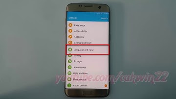 Samsung Galaxy S7 Edge : How to Reset Samsung Keyboard settings (Android Marshmallow)