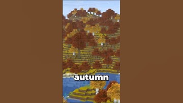 AUTUMN FOREST in Minecraft!