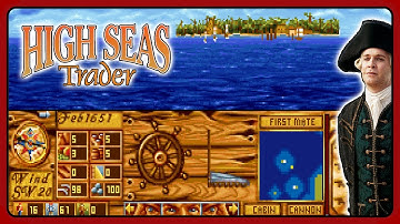 High Seas Trader 1995 - Gameplay Basics - Classic DOS Amiga Trading Game