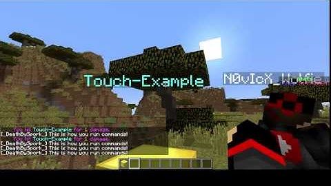 Holographic Displays and touchscreen holograms plugin tutorial minecraft