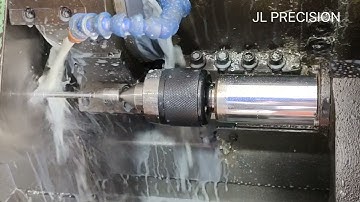 CNC LONG PARTS TURNING WITHOUT CENTRE.