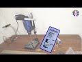 Makute drill stand ID-S3 hand drill machine verma machine stand un-boxing &amp; review |Redh tech