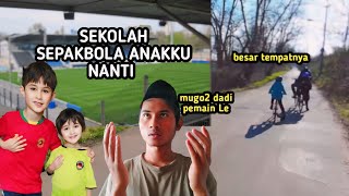 SEHARIAN BARENG KELUARGA! NANTI NYEKOLAHIN ANAK SEPAKBOLA DISINI!!