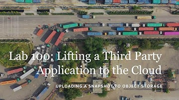 Lab 100 Uploading a VMDK to OCI