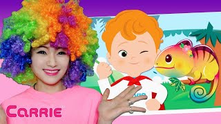 Lagu anak  Chameleon | Changing Color | Kids Song Playlist | Top Chart Children Fun Song