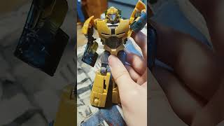 I totally recommend to get this bumblebee if your a beginner transformers fan it's awsome