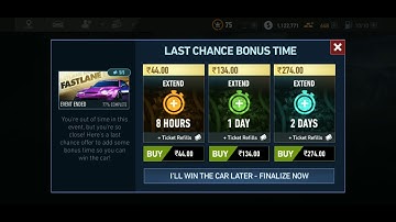 NFS No Limits - Nissan 180SX Type X Fastlane - Results