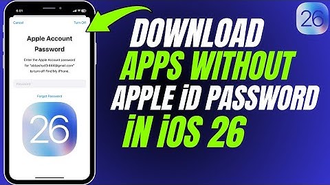How to install Apps without Apple iD Password | Download Apps without Password | iOS 26