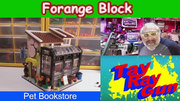 Amazon Semky...or is it Forange Blocks? Pet Book Store Building Block set is...ok, but questionable?