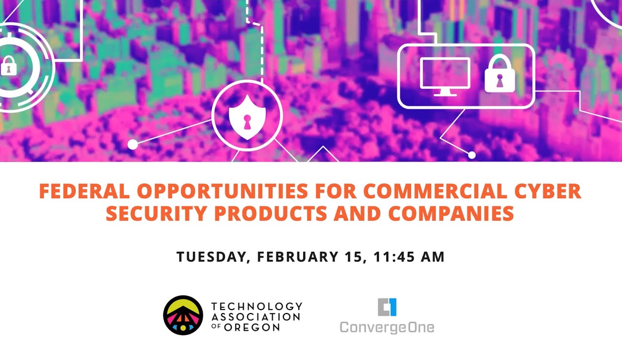 TAO Federal Opportunities for Commercial Cyber Security Products and  Companies - YouTube
