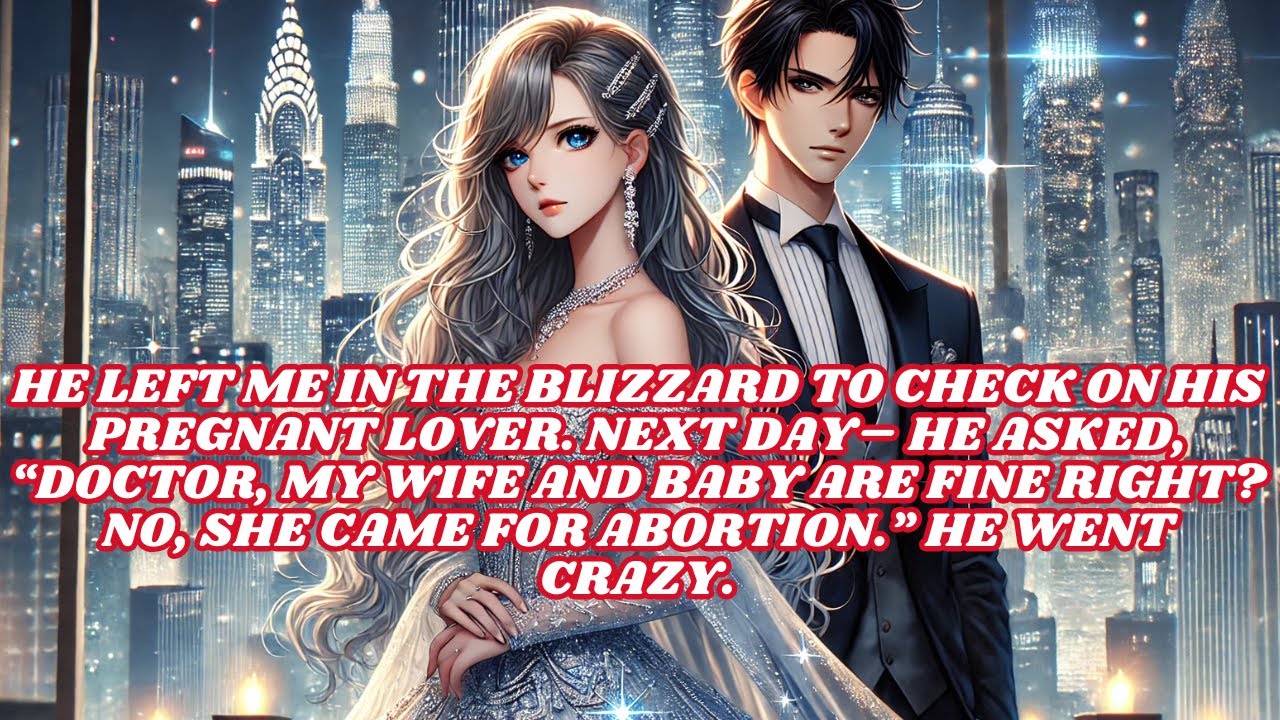 He left me in the blizzard to check on his pregnant lover. Next day, he asked 