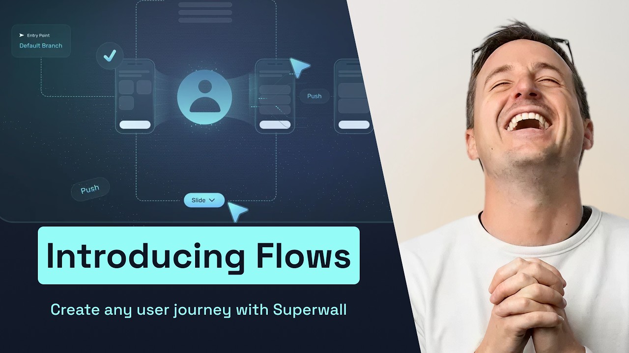 Introducing Flows by Superwall: Build Any User Journey, No Code Required  flows - YouTube
